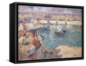 Dieppe, 1929-Gustave Loiseau-Framed Stretched Canvas
