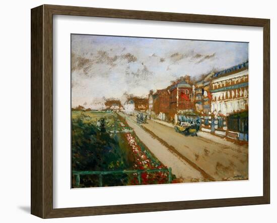 Dieppe, C. 1920-Jacques-emile Blanche-Framed Giclee Print