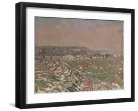 Dieppe from the West, 1910 - 1911-Harold Gilman-Framed Giclee Print