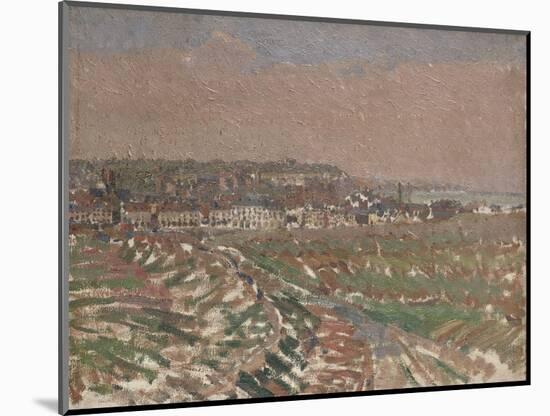 Dieppe from the West, 1910 - 1911-Harold Gilman-Mounted Giclee Print