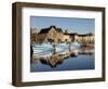 Dieppe harbour waterfront fishing port, Dieppe, Seine-Maritime, Normandy, France-Charles Bowman-Framed Photographic Print