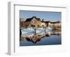 Dieppe harbour waterfront fishing port, Dieppe, Seine-Maritime, Normandy, France-Charles Bowman-Framed Photographic Print