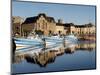 Dieppe harbour waterfront fishing port, Dieppe, Seine-Maritime, Normandy, France-Charles Bowman-Mounted Photographic Print