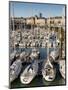 Dieppe harbour waterfront marina, Dieppe, Seine-Maritime, Normandy, France-Charles Bowman-Mounted Photographic Print