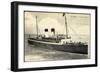 Dieppe, Le Steamer Paris En Route, CGT-null-Framed Giclee Print