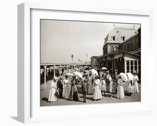Dieppe, Promenade, France-null-Framed Photographic Print