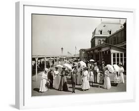 Dieppe, Promenade, France-null-Framed Photographic Print