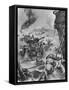 Dieppe Raid Fails-Hans Liska-Framed Stretched Canvas