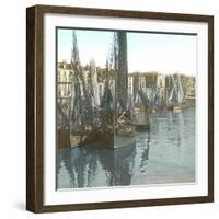 Dieppe (Seine-Maritime, France), View of the Port-Leon, Levy et Fils-Framed Photographic Print