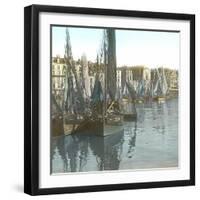 Dieppe (Seine-Maritime, France), View of the Port-Leon, Levy et Fils-Framed Photographic Print