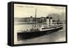 Dieppe, Steamer Rouen, Southern Railway-null-Framed Stretched Canvas