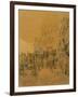 Dieppe, Study No. 2; Facade of St Jacques-Walter Richard Sickert-Framed Premium Giclee Print