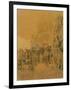 Dieppe, Study No. 2; Facade of St Jacques-Walter Richard Sickert-Framed Premium Giclee Print