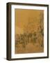 Dieppe, Study No. 2; Facade of St Jacques-Walter Richard Sickert-Framed Giclee Print