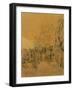 Dieppe, Study No. 2; Facade of St Jacques-Walter Richard Sickert-Framed Giclee Print