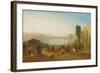 Dieppe: the Port from the Quai Henri Iv-J. M. W. Turner-Framed Giclee Print