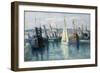 Dieppe, Un Bassin-Maximilien Luce-Framed Giclee Print