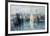 Dieppe, Un Bassin-Maximilien Luce-Framed Giclee Print