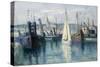 Dieppe, Un Bassin-Maximilien Luce-Stretched Canvas