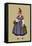 Dieppe Woman in Working Costume-Elizabeth Whitney Moffat-Framed Stretched Canvas