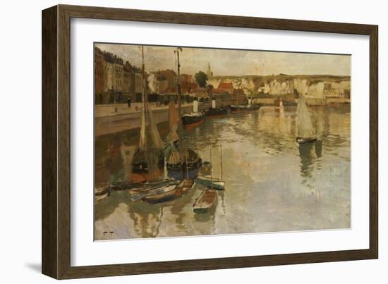 Dieppe-Fritz Thaulow-Framed Giclee Print