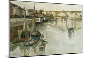 Dieppe-Frits Thaulow-Mounted Giclee Print
