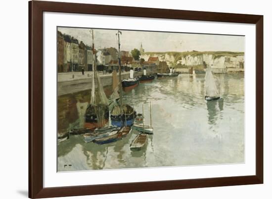 Dieppe-Frits Thaulow-Framed Premium Giclee Print