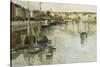 Dieppe-Frits Thaulow-Stretched Canvas