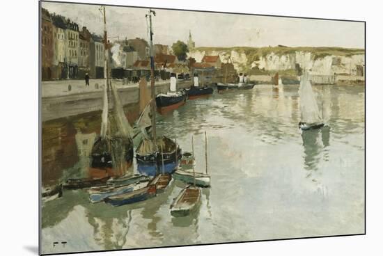 Dieppe-Frits Thaulow-Mounted Giclee Print