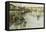 Dieppe-Frits Thaulow-Framed Stretched Canvas