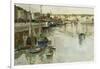 Dieppe-Frits Thaulow-Framed Giclee Print