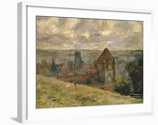 Dieppe-Claude Monet-Framed Giclee Print