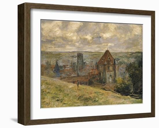 Dieppe-Claude Monet-Framed Giclee Print