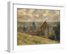 Dieppe-Claude Monet-Framed Giclee Print