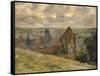 Dieppe-Claude Monet-Framed Stretched Canvas