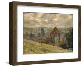 Dieppe-Claude Monet-Framed Giclee Print