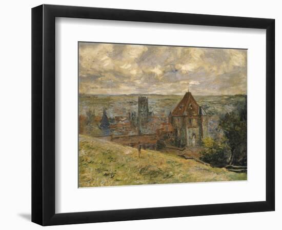 Dieppe-Claude Monet-Framed Giclee Print