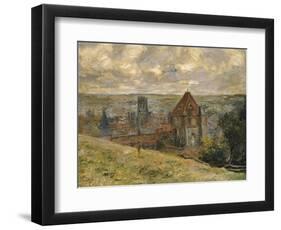 Dieppe-Claude Monet-Framed Premium Giclee Print