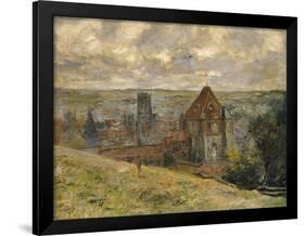 Dieppe-Claude Monet-Framed Giclee Print