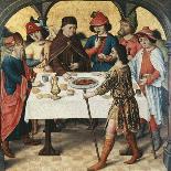 The Gathering of Manna-Dieric Umkreis Bouts-Stretched Canvas