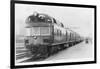 Diesel Electric Rail Car at North Station-null-Framed Photographic Print