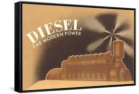 Diesel the Modern Power-null-Framed Stretched Canvas