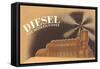 Diesel the Modern Power-null-Framed Stretched Canvas