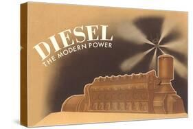 Diesel the Modern Power-null-Stretched Canvas