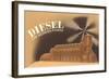 Diesel the Modern Power-null-Framed Art Print