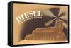 Diesel the Modern Power-null-Framed Stretched Canvas