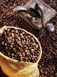 Coffee Beans in Sack and in Old Coffee Mill-Dieter Heinemann-Photographic Print
