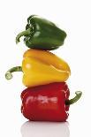 One Red, One Yellow and One Green Pepper, Stacked-Dieter Heinemann-Photographic Print