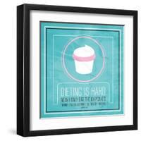 Dieting Mate-OnRei-Framed Art Print