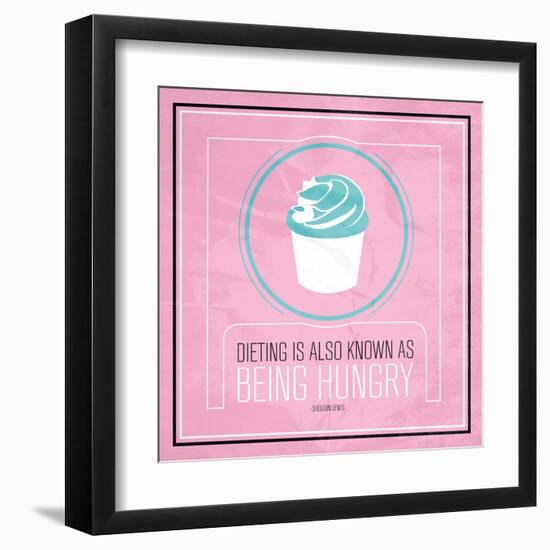 Dieting-OnRei-Framed Art Print